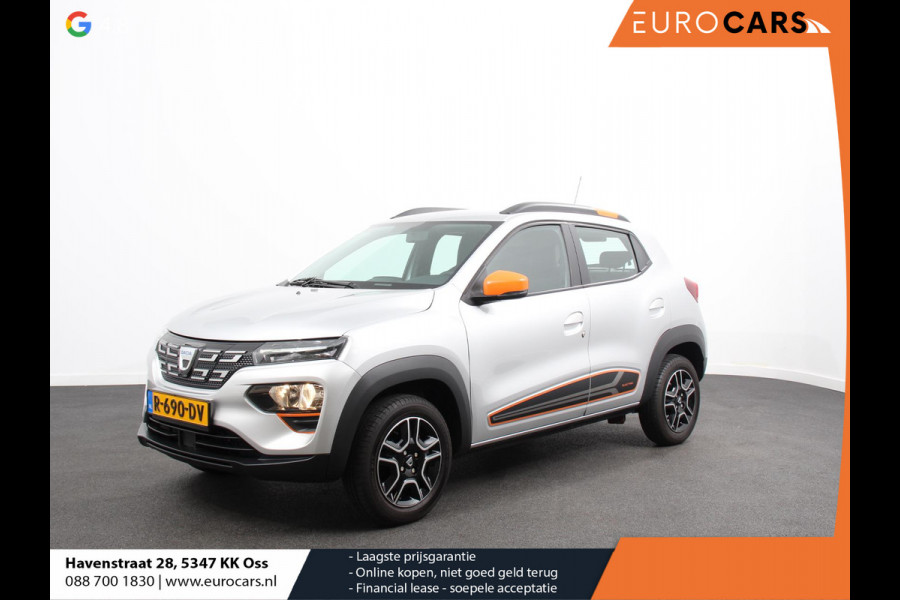 Dacia Spring Comfort Plus (Orange Pack) 27 kWh Airco Cruise Control Navigatie Camera Licht metalen velgen