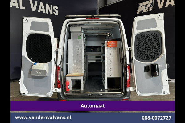Mercedes-Benz Sprinter 317 CDI 170pk 9G-Tronic Automaat 3500kg Trekhaak L2H2 Inrichting Euro6 Airco | Laadklep | Camera | Apple Carplay Android Auto, Cruisecontrol, Parkeerensoren