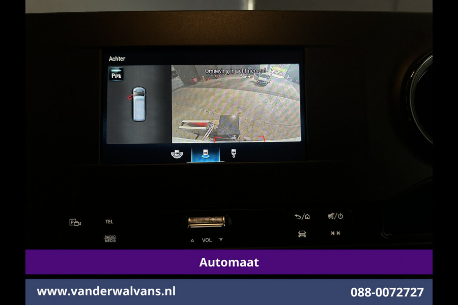 Mercedes-Benz Sprinter 317 CDI 170pk 9G-Tronic Automaat 3500kg Trekhaak L2H2 Inrichting Euro6 Airco | Laadklep | Camera | Apple Carplay Android Auto, Cruisecontrol, Parkeerensoren