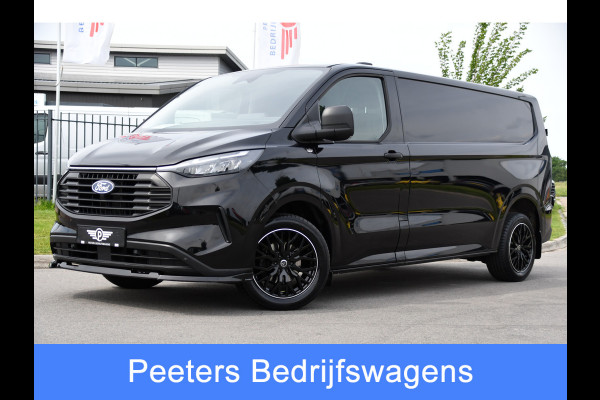 Ford Transit Custom 300 2.0 TDCI L2H1 Black Edition Camera, Cruise, Carplay, 170pk, Mulitmedia, LED, Automaat, Virtual, Uniek!