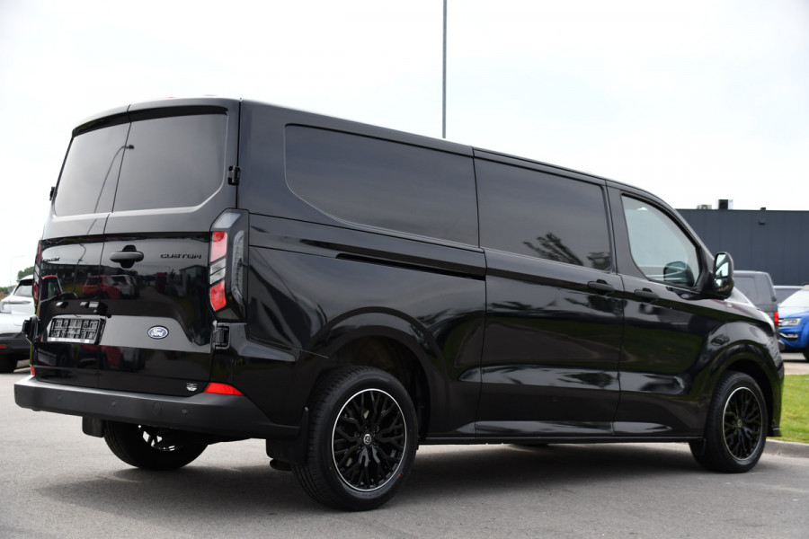 Ford Transit Custom 300 2.0 TDCI L2H1 Black Edition Camera, Cruise, Carplay, 170pk, Mulitmedia, LED, Automaat, Virtual, Uniek!