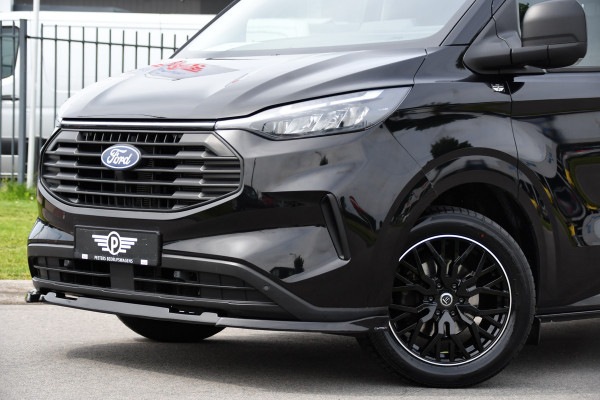 Ford Transit Custom 300 2.0 TDCI L2H1 Black Edition Camera, Cruise, Carplay, 170pk, Mulitmedia, LED, Automaat, Virtual, Uniek!