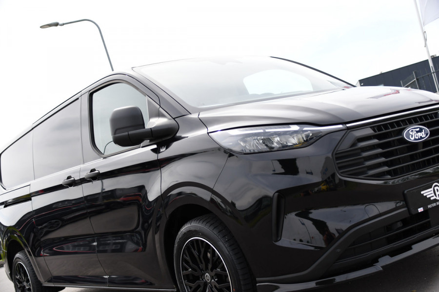 Ford Transit Custom 300 2.0 TDCI L2H1 Black Edition Camera, Cruise, Carplay, 170pk, Mulitmedia, LED, Automaat, Virtual, Uniek!
