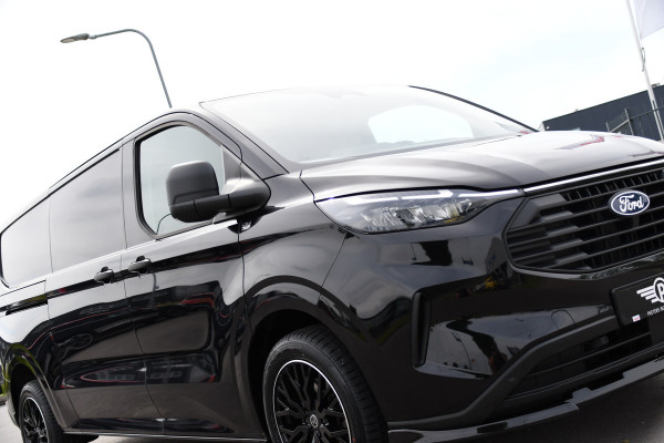 Ford Transit Custom 300 2.0 TDCI L2H1 Black Edition Camera, Cruise, Carplay, 170pk, Mulitmedia, LED, Automaat, Virtual, Uniek!