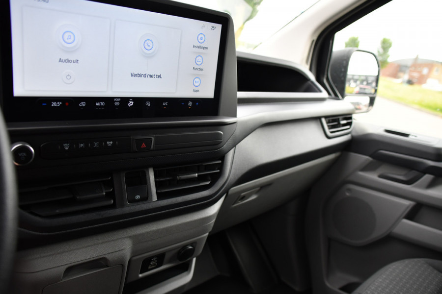 Ford Transit Custom 300 2.0 TDCI L2H1 Black Edition Camera, Cruise, Carplay, 170pk, Mulitmedia, LED, Automaat, Virtual, Uniek!
