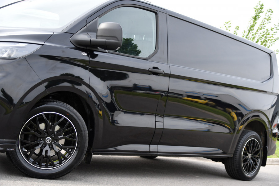 Ford Transit Custom 300 2.0 TDCI L2H1 Black Edition Camera, Cruise, Carplay, 170pk, Mulitmedia, LED, Automaat, Virtual, Uniek!
