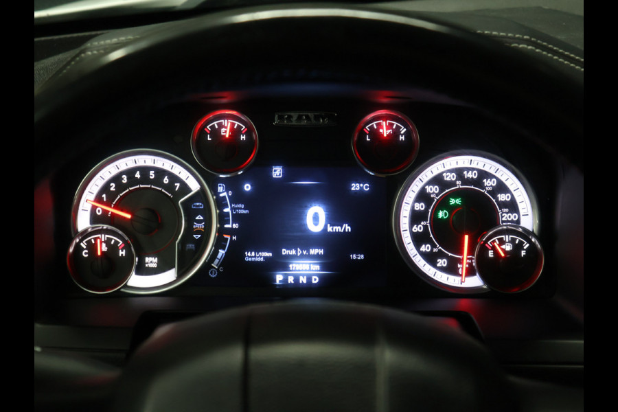 Dodge Ram 1500 5.7 V8 4x4 Crew Cab Laramie [TREKHAAK, CAMERA, STOELVERWARMING/VENTILATIE, ELEKTRISCH VERSTELBARE STOELEN, BLUETOOTH, STUURVERWARMING, CRUISE, LPG, NIEUWSTAAT]