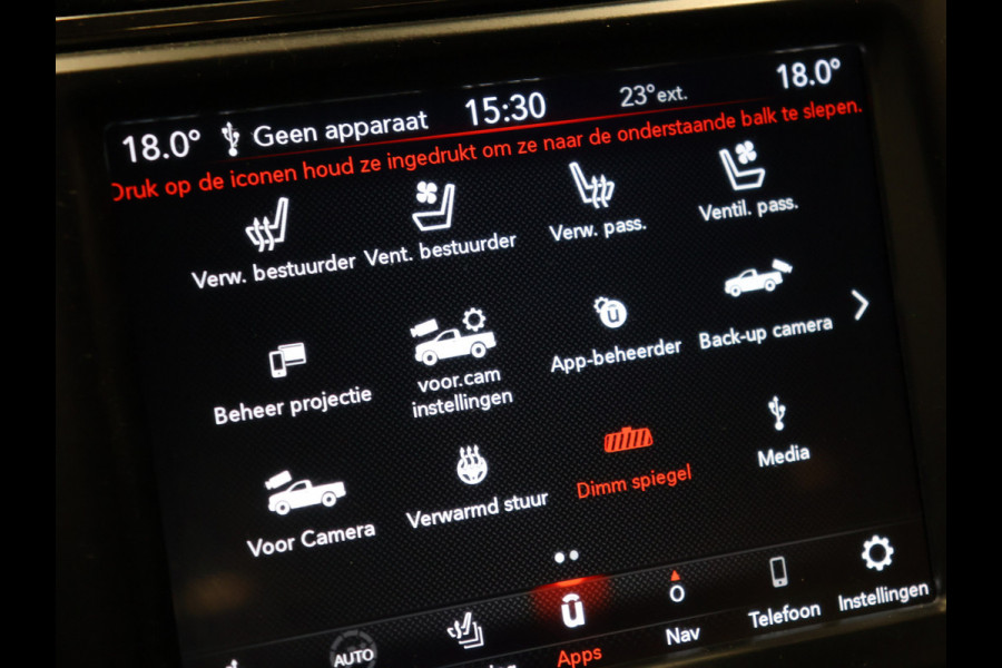 Dodge Ram 1500 5.7 V8 4x4 Crew Cab Laramie [TREKHAAK, CAMERA, STOELVERWARMING/VENTILATIE, ELEKTRISCH VERSTELBARE STOELEN, BLUETOOTH, STUURVERWARMING, CRUISE, LPG, NIEUWSTAAT]