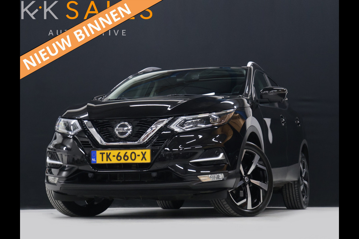 Nissan QASHQAI 1.2 Tekna [TREKHAAK, 360° CAMERA, PDC, CRUISE, STOELVERWARMING, ELEKTRISCH VERSTELBARE STOELEN, BLUETOOTH, LANE ASSIST, NAVIGATIE, NIEUWSTAAT]