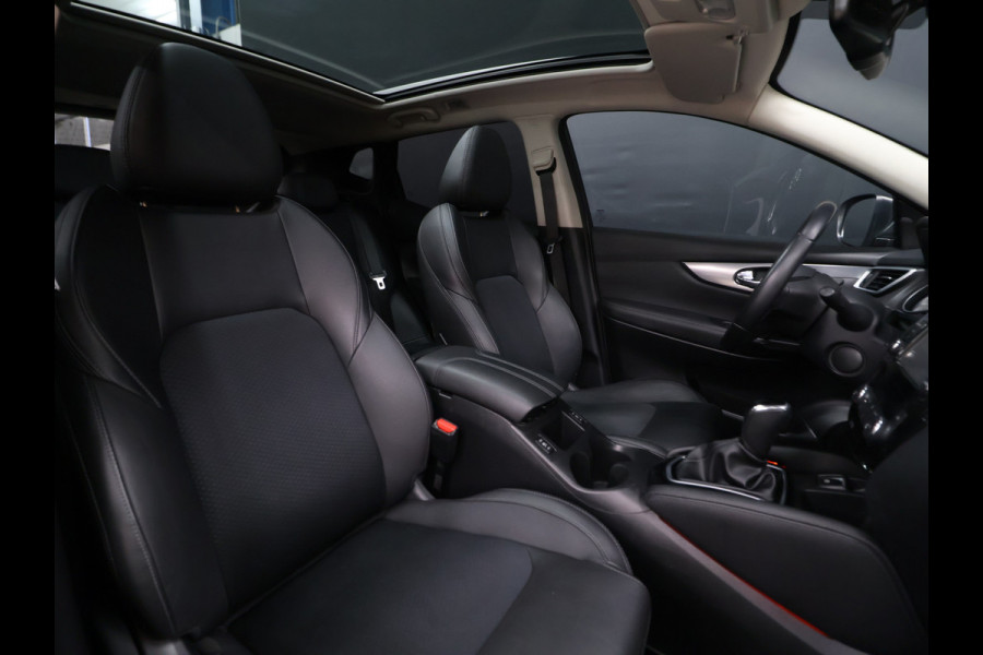 Nissan QASHQAI 1.2 Tekna [TREKHAAK, 360° CAMERA, PDC, CRUISE, STOELVERWARMING, ELEKTRISCH VERSTELBARE STOELEN, BLUETOOTH, LANE ASSIST, NAVIGATIE, NIEUWSTAAT]