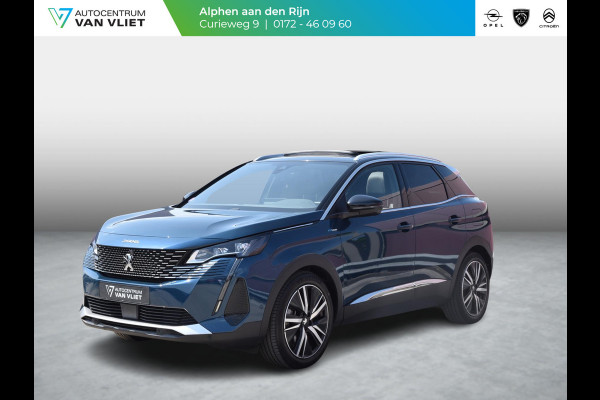 Peugeot 3008 1.6 HYbrid 225 GT Pack Business | ELEKTRISCH GLAZEN PANORAMADAK | CAMERA MET SENSOREN | NAVI & CARPLAY |