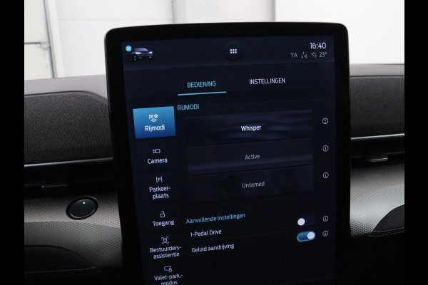 Ford Mustang Mach-E RWD 75 kWh | SOH 91,7% | Panoramadak | 360 Camera | Leder | Stoelverwarming | Adaptive cruise | B&O Sound | Stuurverwarming | Carplay | Keyless | Navigatie | Side Assist