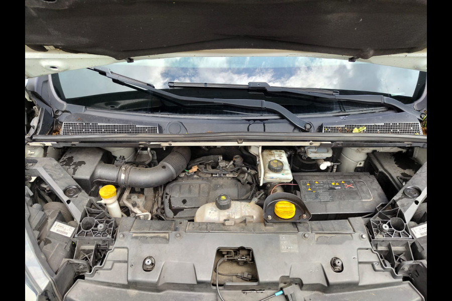 Renault Trafic 1.6 dCi 126PK T29 L2H1 3-Persoons Euro 6 Trekhaak Airco Navi Cruise Control Bluetooth Pdc Comfort Energy Betonplex vloer Wandbetimmering Schuifdeur Achterdeuren Origineel Nederlandse Auto