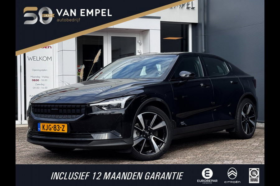 Polestar 2 Standard Range Single Motor 63kWh | 97% SOH | Camera | Memory | Stoelverwarming | Elek. Achterklep
