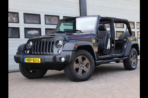 Jeep Wrangler 2.8 CRD 200pk Euro 6 Rubicon Recon - Grijs kenteken - LED - Trekhaak - Airco