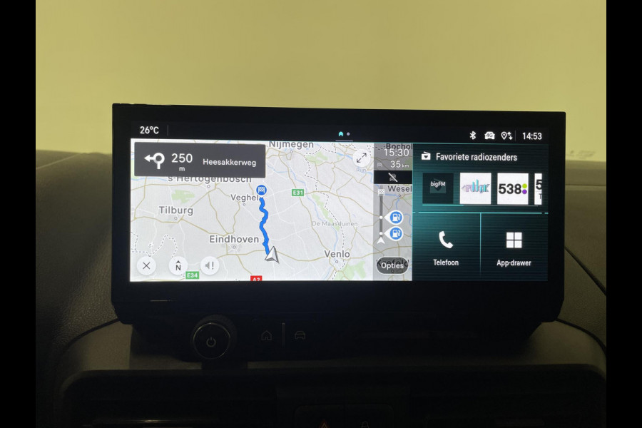Opel Combo 1.5 BlueHDi 130 L2 Automaat Apple Carplay / Android Auto Navigatie Trekhaak Airco Camera Cruise Control Parkeersensoren V+A DAB
