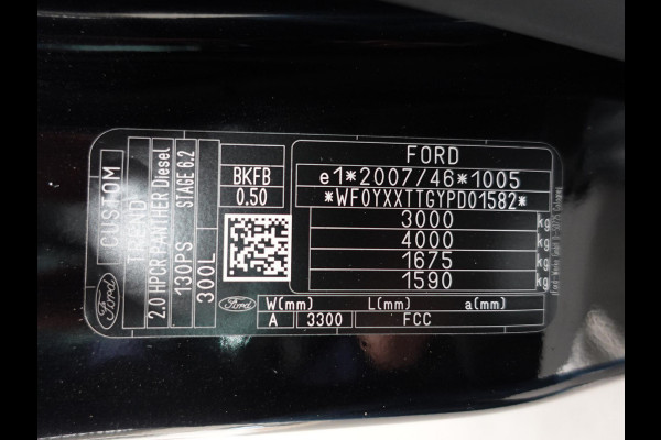Ford Transit Custom 300 2.0 TDCI L2H1 Trend Automaat Airco Navigatie Cruise Parkeersensoren Camera Trekhaak