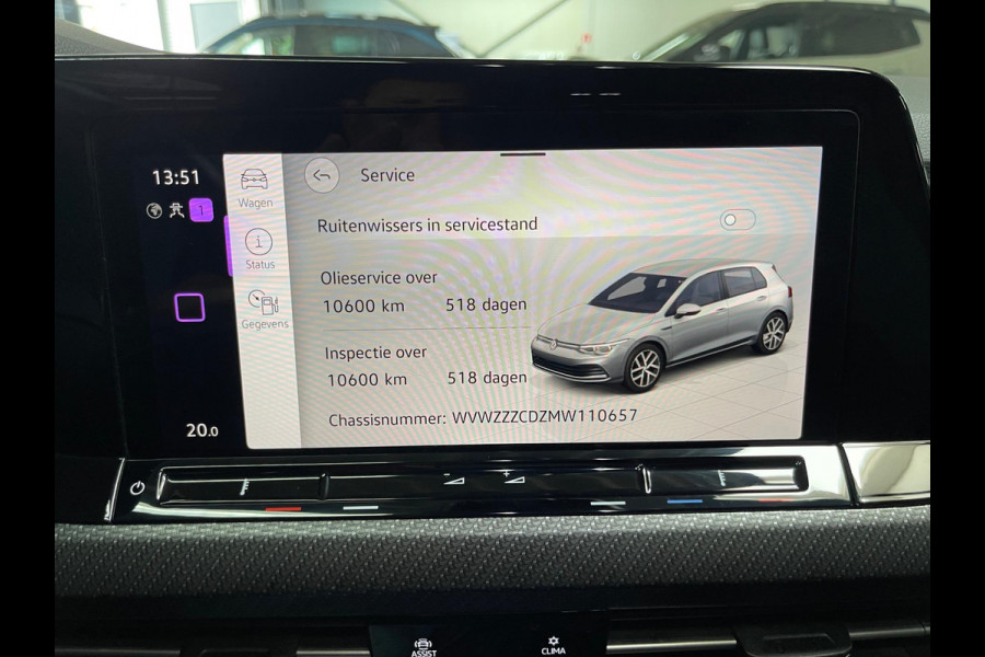 Volkswagen Golf 1.5 TSI R-Line Virtual Ambientlicht Camra IQ Light Matrix LED