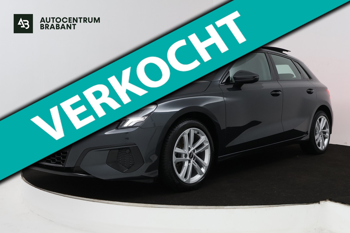 Audi A3 Sportback 30 TFSI Business edition (PANORAMADAK, STOELVERWARMING, TREKHAAK AFNEEMBAAR, ADAPTIVE CRUISE, 1e EIGENAAR)