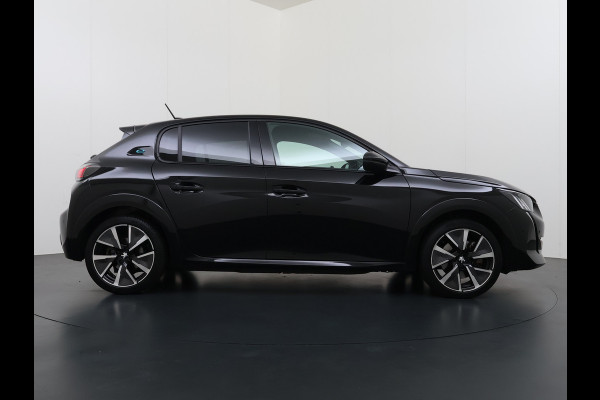Peugeot e-208 EV GT 350 50kWh Soh 94% Panoramadak Adap.Cruise Stoelverwarming 3D-Navi 360°Camera Ecc Android Auto Apple Carplay Pdc Lmv Privacy Glas Led DAB Bluetooth Regen-Lichtsensor DAB+ Dealeronderhouden
