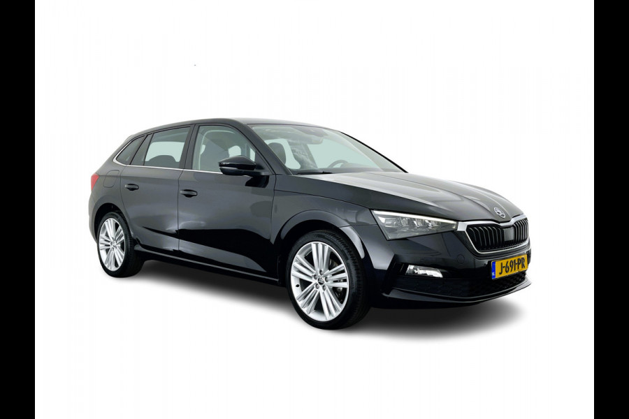 Škoda SCALA 1.0 TSI Business Edition (INCL-BTW) Aut. *FULL-LED | DIGI-COCKPIT | HEATED-COMFORTSEATS | CARPLAY | LANE-ASSIST | NAVI-FULLMAP | ECC | PRIVACY-GLASS | PDC | AMUNDSEN-AUDIO | CRUISE | 18''ALU*