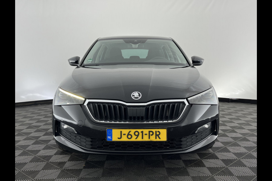 Škoda SCALA 1.0 TSI Business Edition (INCL-BTW) Aut. *FULL-LED | DIGI-COCKPIT | HEATED-COMFORTSEATS | CARPLAY | LANE-ASSIST | NAVI-FULLMAP | ECC | PRIVACY-GLASS | PDC | AMUNDSEN-AUDIO | CRUISE | 18''ALU*