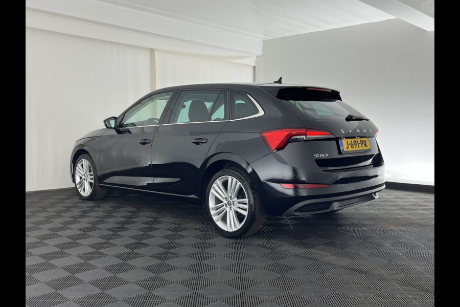Škoda SCALA 1.0 TSI Business Edition (INCL-BTW) Aut. *FULL-LED | DIGI-COCKPIT | HEATED-COMFORTSEATS | CARPLAY | LANE-ASSIST | NAVI-FULLMAP | ECC | PRIVACY-GLASS | PDC | AMUNDSEN-AUDIO | CRUISE | 18''ALU*