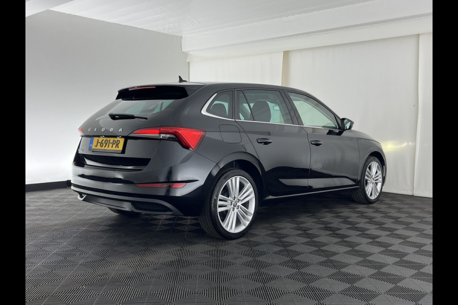 Škoda SCALA 1.0 TSI Business Edition (INCL-BTW) Aut. *FULL-LED | DIGI-COCKPIT | HEATED-COMFORTSEATS | CARPLAY | LANE-ASSIST | NAVI-FULLMAP | ECC | PRIVACY-GLASS | PDC | AMUNDSEN-AUDIO | CRUISE | 18''ALU*