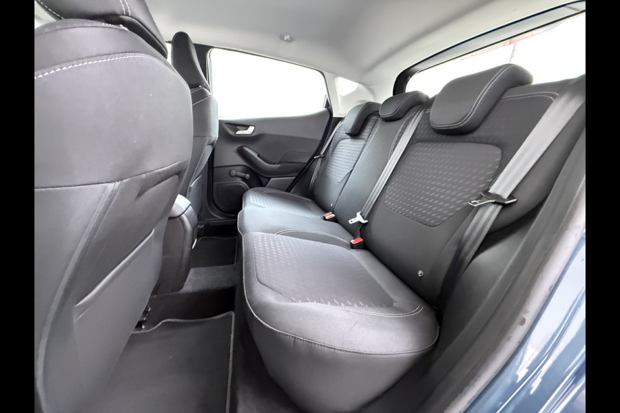 Ford Fiesta 1.0T 126PK Titanium Apple Carplay Android Navi LM Airco Stoelverwarming Apps Voorruitverwarming Wifi Mistlampen Chroompack TCS Led Lmv Lane Assist Isofix TCS EAB Hill-Start-Assist Ford-Pass-Connect LED