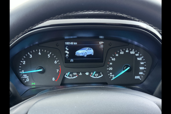 Ford Fiesta 1.0T 126PK Titanium Apple Carplay Android Navi LM Airco Stoelverwarming Apps Voorruitverwarming Wifi Mistlampen Chroompack TCS Led Lmv Lane Assist Isofix TCS EAB Hill-Start-Assist Ford-Pass-Connect LED