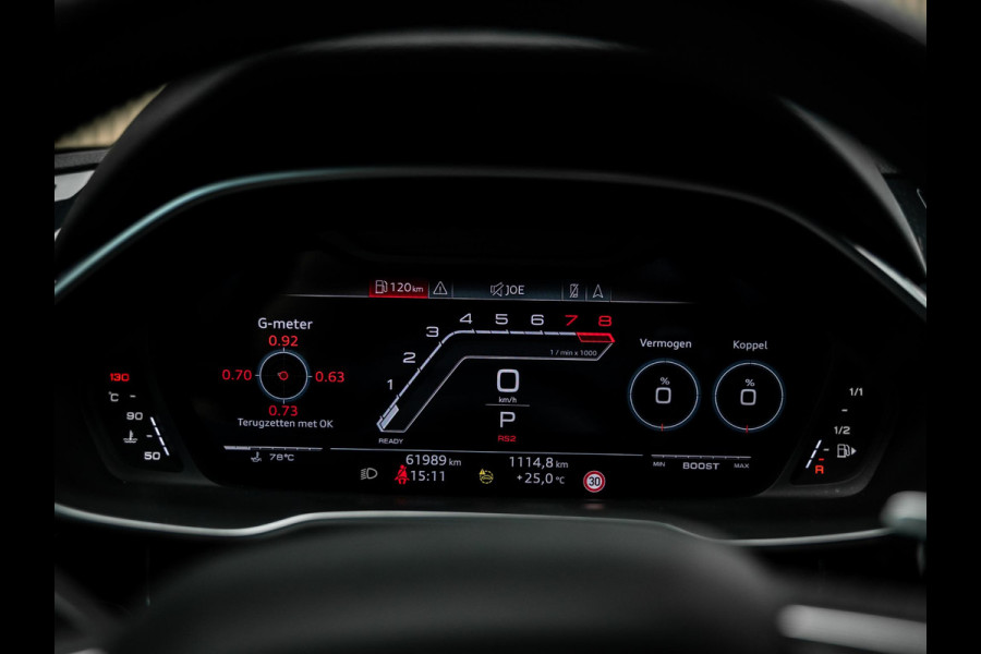 Audi RSQ3 TFSI | Carbon | Elek. stoelen | Camera | stoel verwarming |