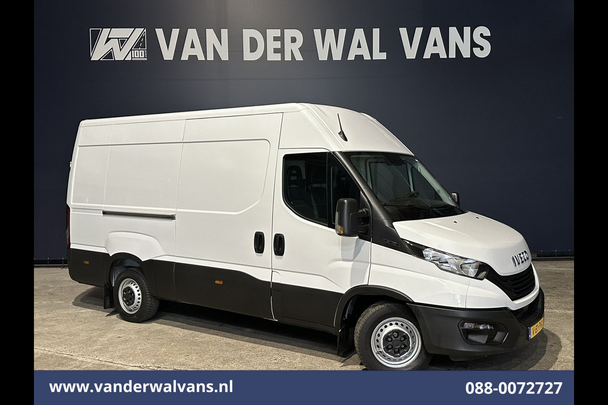 Iveco Daily 35S16 157pk 3500kg Trekvermogen L2H2 Euro6 Airco | 270 Graden Achterdeuren | Parkeersensoren Bijrijdersbank