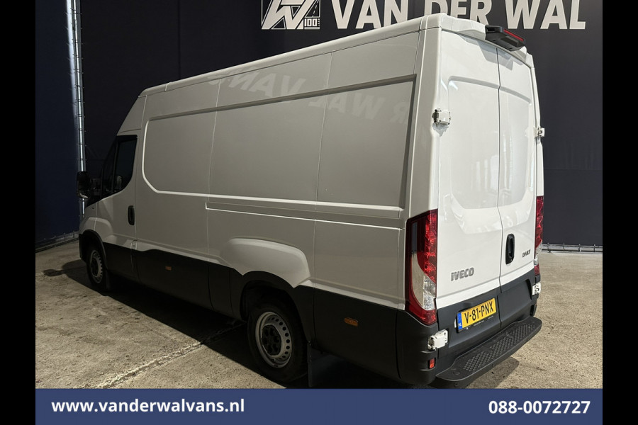 Iveco Daily 35S16 157pk 3500kg Trekvermogen L2H2 Euro6 Airco | 270 Graden Achterdeuren | Parkeersensoren Bijrijdersbank
