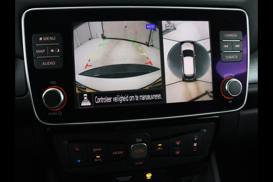 Nissan Leaf Tekna 40 kWh | SOH 85,6% | Stoelverwarming | 360 Camera | Adaptive cruise | Carplay | Navigatie | Achterbankverwarming | Bose Sound | Full LED | Side Assist | File Assistent | Climate control
