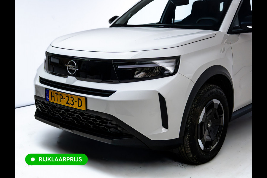 Opel Frontera Electric Edition 44 kWh | Camera | Navigatie | Cruise | Rijklaarprijs, tot 8 jaar garantie! | Apple Carplay/Android auto, PDC achter, LED, 7 stuks Frontera op voorraad!