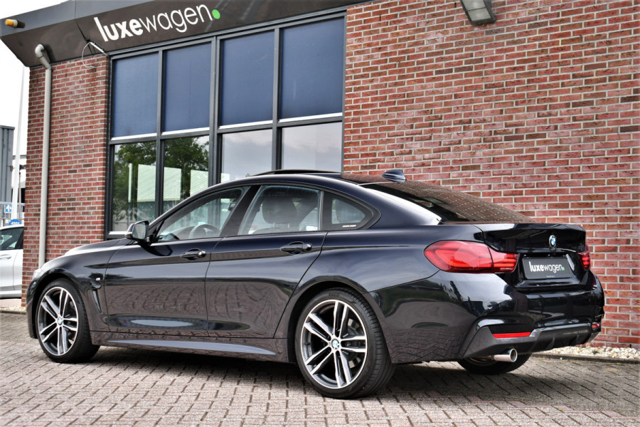 BMW 4 Serie Gran Coupé 418i M-Sport El-Dak HUD HiFi Camera NL-auto! Rijklaarprijs