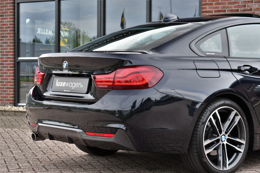 BMW 4 Serie Gran Coupé 418i M-Sport El-Dak HUD HiFi Camera NL-auto! Rijklaarprijs