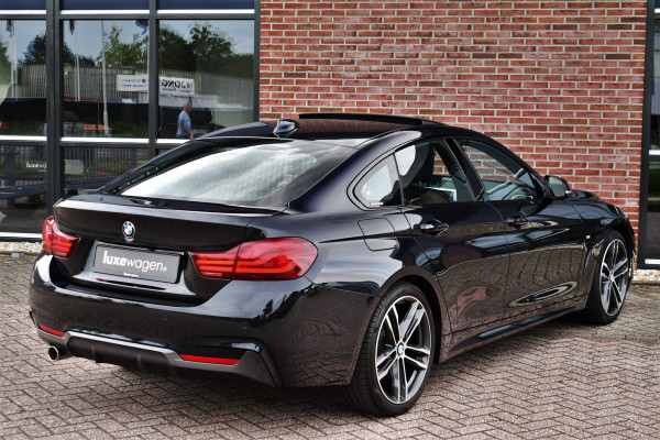 BMW 4 Serie Gran Coupé 418i M-Sport El-Dak HUD HiFi Camera NL-auto! Rijklaarprijs