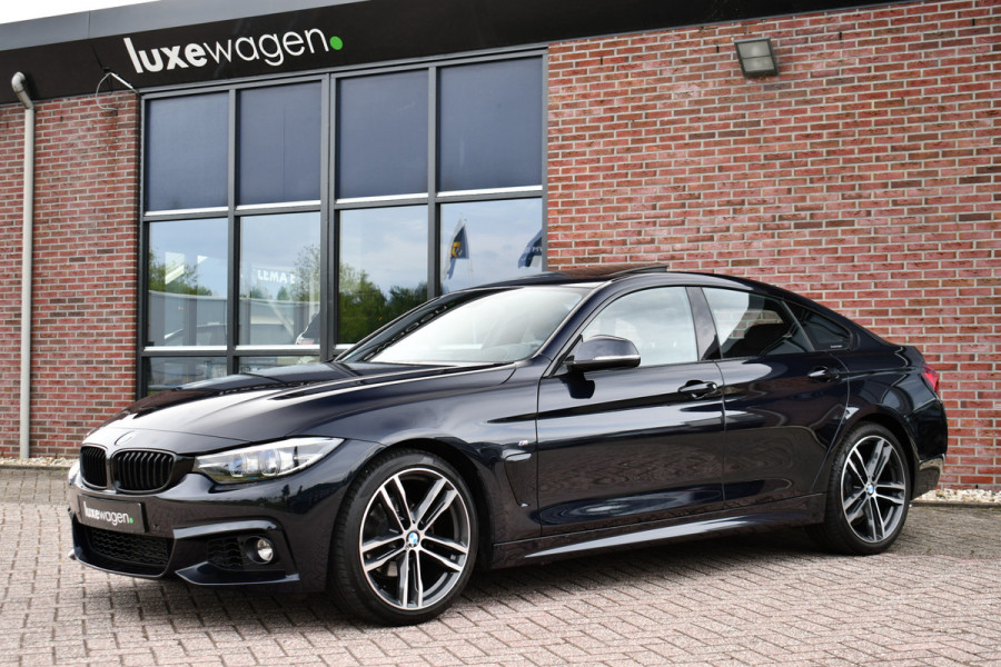 BMW 4 Serie Gran Coupé 418i M-Sport El-Dak HUD HiFi Camera NL-auto! Rijklaarprijs