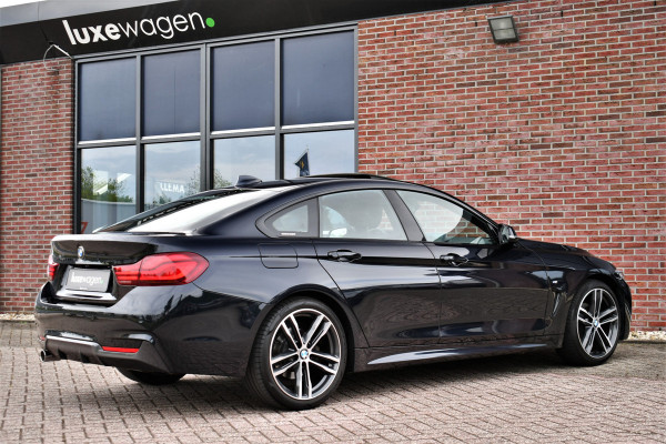 BMW 4 Serie Gran Coupé 418i M-Sport El-Dak HUD HiFi Camera NL-auto! Rijklaarprijs
