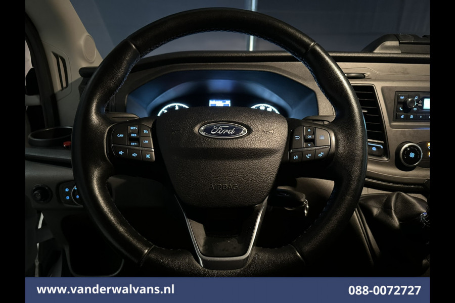 Ford Transit 2.0 TDCI 160pk Bakwagen Laadklep Euro6 Airco | 1040kg laadvermogen | Cruisecontrol | Verwarmde Voorruit Bijrijdersbank