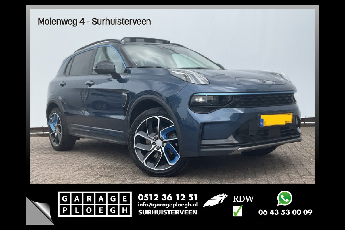 Lynk & Co 01 1.5 262pk PHEV Zwarte Hemel 360°Cam Stoelverw. Pano.dak Plug-in