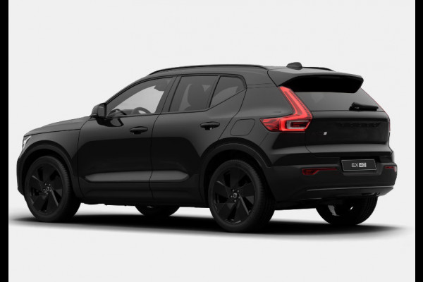 Volvo EX40 Single Ext. Range Ultra Black Edition Europa / Panoramadak / Adaptive cruise control / 360 Camera / Elektrisch bedienbare stoelen met geheugen / Apple Carplay / Android auto /
