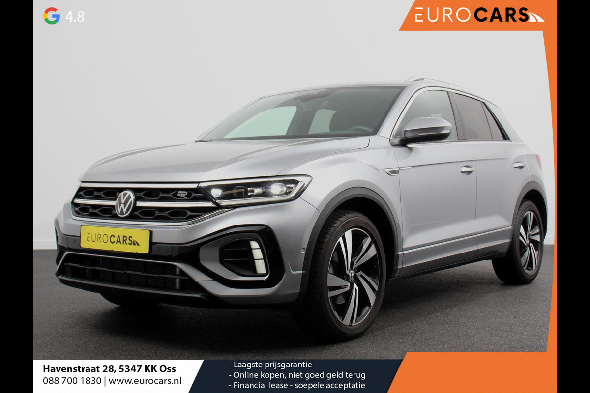 Volkswagen T-Roc 1.5 TSI 150pk Automaat R-Line Digitale Cockpit Climate Control Camera Navigatie Apple Carplay/Android Auto Lichtmetalen Velgen Parkeer sensoren Dab Led Adaptive Cruise Control