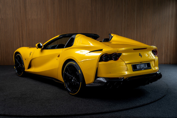 Ferrari 812 GTS 6.5 V12 HELE Full-carbon Lift 360° Full-PPF JBL Passenger display Painted Ferrari Shields Daytona Racing seats