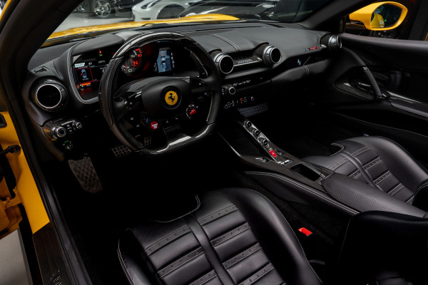 Ferrari 812 GTS 6.5 V12 HELE Full-carbon Lift 360° Full-PPF JBL Passenger display Painted Ferrari Shields Daytona Racing seats
