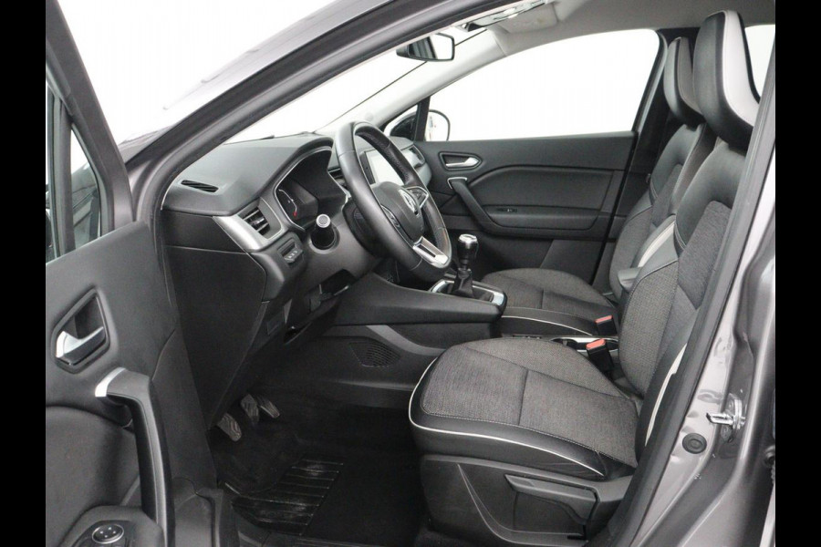 Renault Captur 1.0 TCe 90 Intens | Trekhaak | Carplay | Navigatie | Half leder | Keyless | Climate control | Parkeerhulp | Cruise control | Bluetooth | DAB | Getint glas