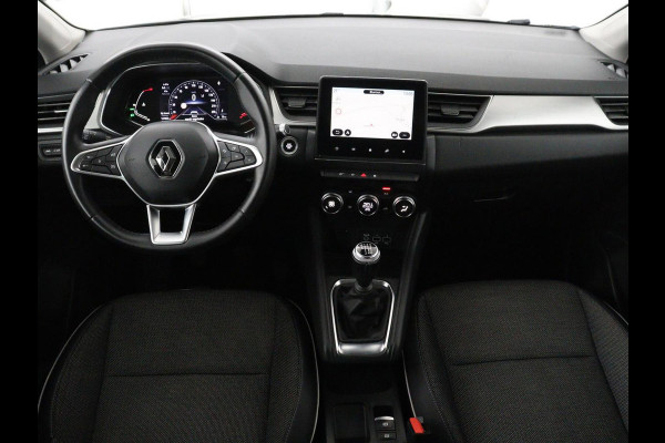 Renault Captur 1.0 TCe 90 Intens | Trekhaak | Carplay | Navigatie | Half leder | Keyless | Climate control | Parkeerhulp | Cruise control | Bluetooth | DAB | Getint glas