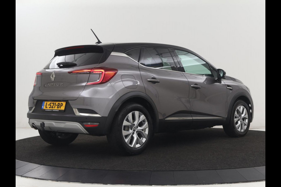 Renault Captur 1.0 TCe 90 Intens | Trekhaak | Carplay | Navigatie | Half leder | Keyless | Climate control | Parkeerhulp | Cruise control | Bluetooth | DAB | Getint glas