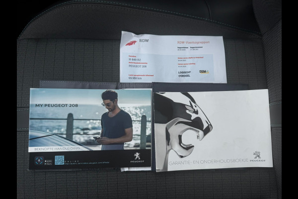 Peugeot 208 1.2 PureTech Allure Sport, achteruitrijcamera, 100 pk, adaptief cruise ,vele opties, NL auto met nationale auto pas